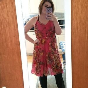 la moda hindu • floral dress